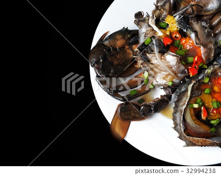 Soy sauce marinated crab Korean food Soy sauce marinated crab Korean food 32994238