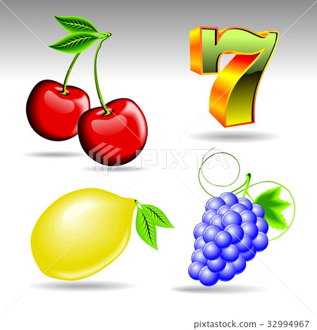 gambling illustration with casino elements 32994967