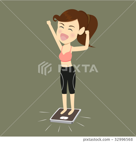 Women success lose weight. 32996568