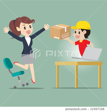 Business shopping online. Business shopping online. 32997106
