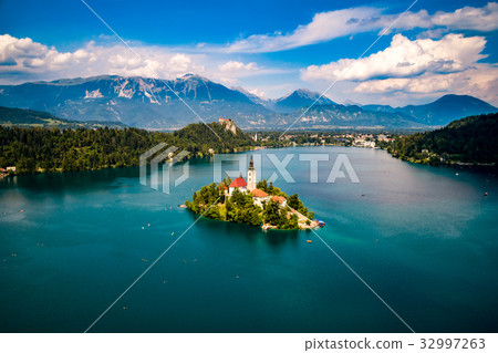 Slovenia - resort Lake Bled. 32997263
