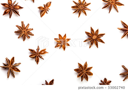 star anise spice pattern decoration star anise spice pattern decoration 33002740