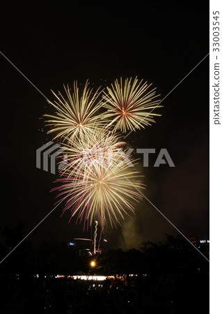 Tenjin Festival dedicated fireworks 33003545