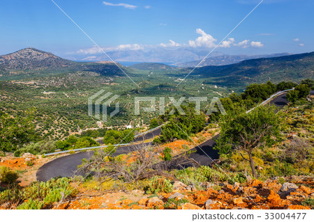 mountain landscape near Kritsa Village, Katharo mountain landscape near Kritsa Village, Katharo 33004477