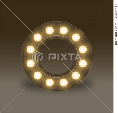 Alphabet Incandescent light bulb box set letter O Alphabet Incandescent light bulb box set letter O 33004617