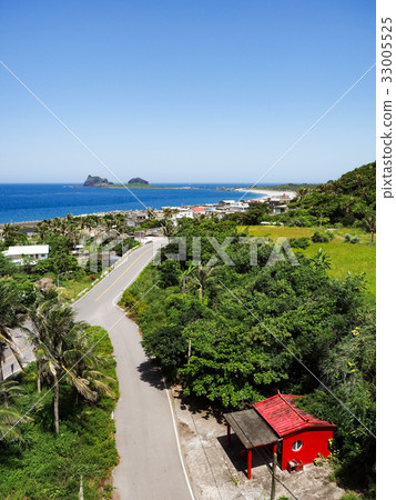 Small village by the sea Small village by the sea 33005525