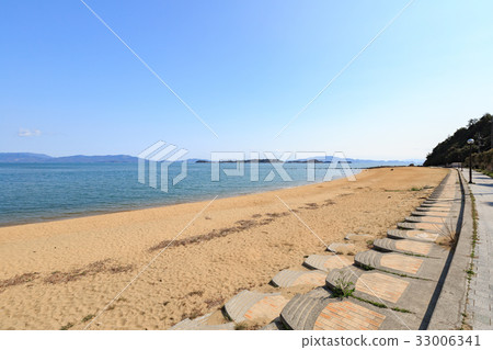 Takaden Beach-Inujima archipelago in the Seto Inland Sea- Takaden Beach-Inujima archipelago in the Seto Inland Sea- 33006341