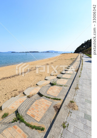 Takaden Beach-Inujima archipelago in the Seto Inland Sea- Takaden Beach-Inujima archipelago in the Seto Inland Sea- 33006342