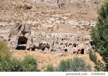 Fairy chimneys in Cappadocia, Turkey Fairy chimneys in Cappadocia, Turkey 33006463