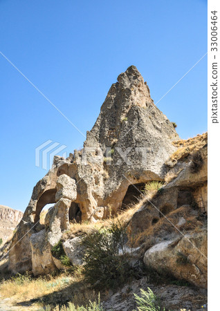 Fairy chimneys in Cappadocia, Turkey Fairy chimneys in Cappadocia, Turkey 33006464