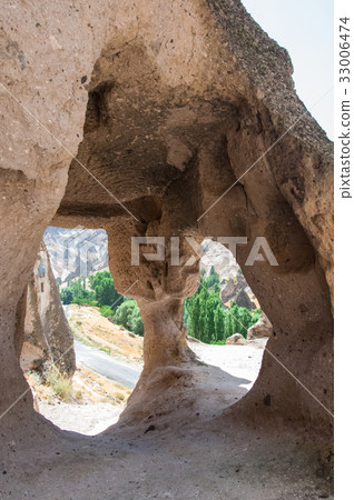 Fairy chimneys in Cappadocia, Turkey Fairy chimneys in Cappadocia, Turkey 33006474