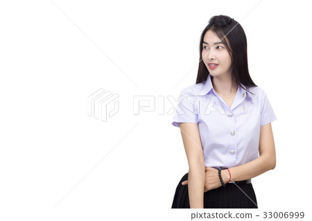 Portrait of student university uniform Portrait of student university uniform 33006999