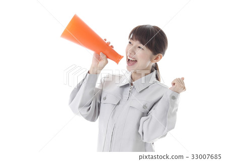 Support with work wearing business woman Support with work wearing business woman 33007685