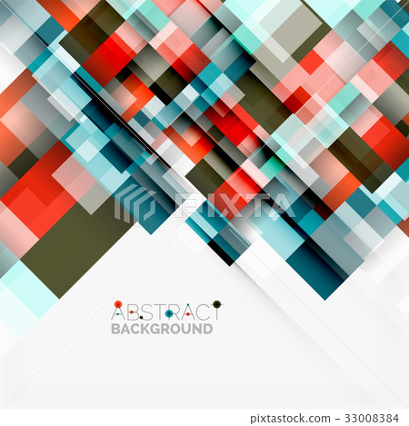 Abstract Design Block Abstract blocks template design background, simple-插圖素材 [33008384 ...