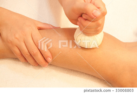 reflexology leg massage by ball herbal 33008803