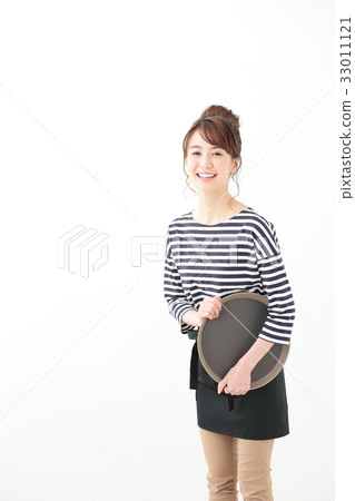 Smiley women food and drink industry 33011121