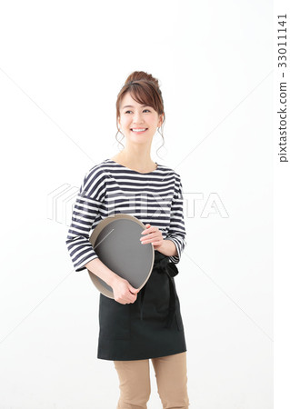 Smiley women food and drink industry 33011141