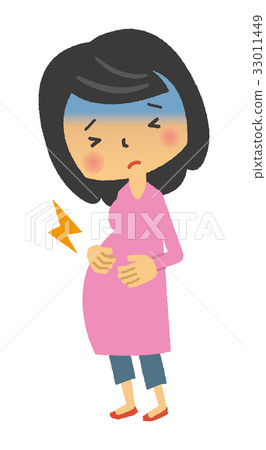 Stomachache [two head and series] 33011449