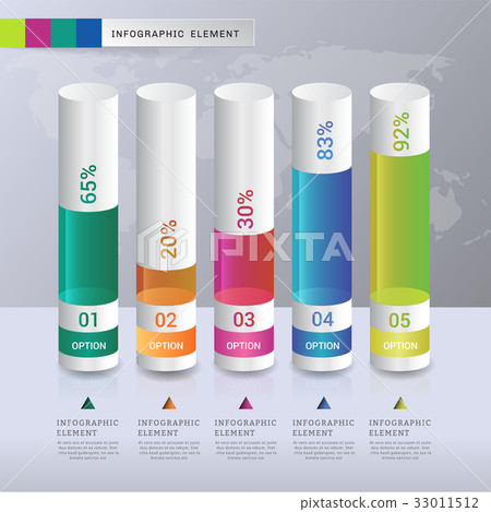 Data modern design number 5 step template. Data modern design number 5 step template. 33011512