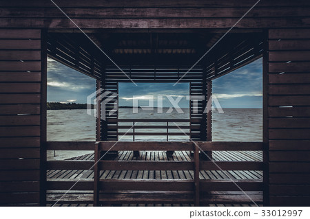 Pavilion frames tone dark for background Pavilion frames tone dark for background 33012997