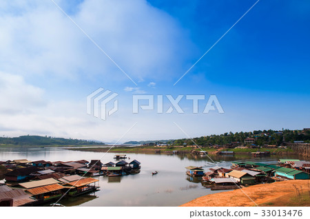 Water Village Sangkhlaburi, Kanchanaburi, Thailand 33013476
