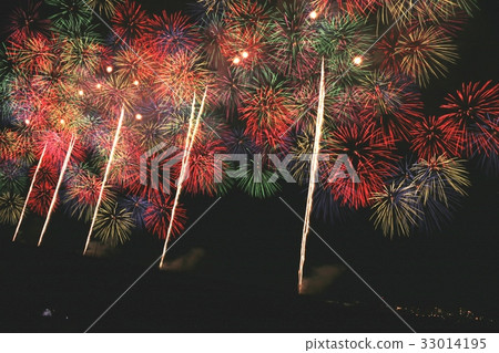 2017 Nagaoka Fireworks Display Wide Star Mine Senriniku 33014195