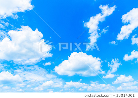 藍天夏天雲彩 33014301