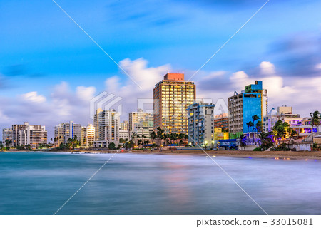 San Juan Beach Skyline 33015081