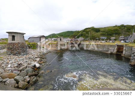 [National Historic Site-Sado Gold Ginzan Ruins-Civil Engineering Heritage] Sado Mine Oma Port 33015667