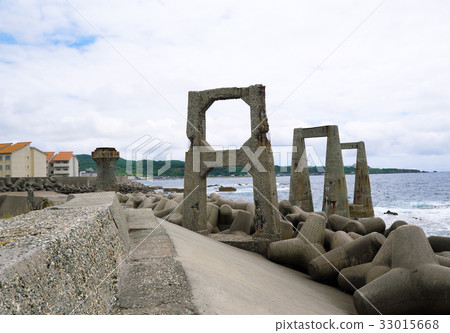 [National Historic Site, Sado Gold and Silver Mine Ruins, Civil Engineering Heritage] Sado Mine Oma Port (loader pier) 33015668