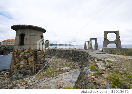 [National Historic Site, Sado Gold and Silver Mine Ruins, Civil Engineering Heritage] Sado Mine Oma Port (loader pier) 33015671