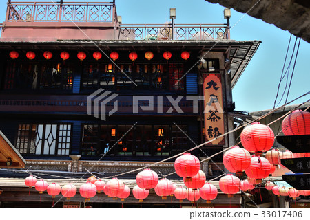 Taiwan Jiufen Teahouse Tea Building Chinese-style Building Window Lantern Ruifang Old Street Antique Nostalgia Nostalgic Eaves Old Street Ancient City Taiwan Jiufen Teahouse Tea Building Chinese-style Building Window Lantern Ruifang Old Street Antique Nostalgia Nostalgic Eaves Old Street Ancient City 33017406