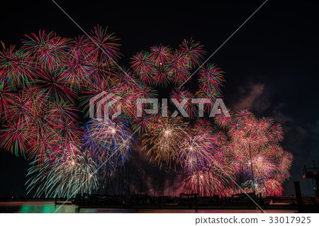 Lake Biwa fireworks "12" Lake Biwa fireworks "12" 33017925