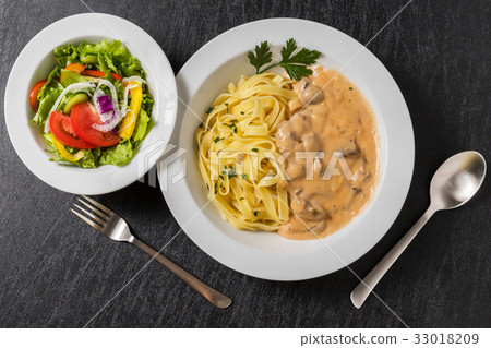 Beef Stroganoff Russian Cuisine Beef stroganoff Russian food Beef Stroganoff Russian Cuisine Beef stroganoff Russian food 33018209