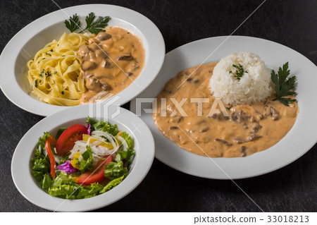 Beef Stroganoff Russian Cuisine Beef stroganoff Russian food 33018213