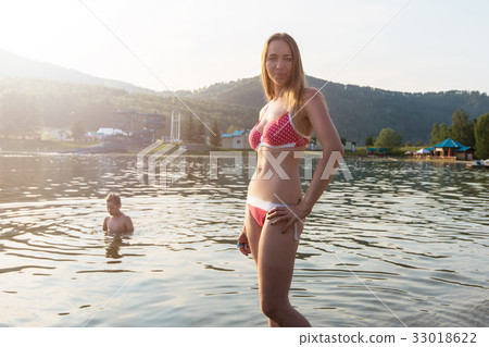 At the aquapark 33018622