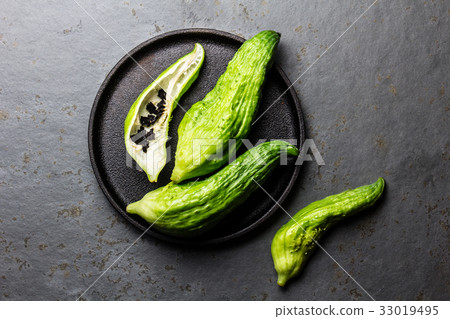 Fresh peruvian Latin American vegetable - Caigua - Fresh peruvian Latin American vegetable - Caigua - 33019495