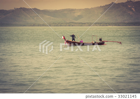 Traditional thai boats in  Phang nga,Phuket,  33021145