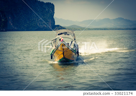 Traditional thai boats in Phang nga,Phuket, Traditional thai boats in Phang nga,Phuket, 33021174