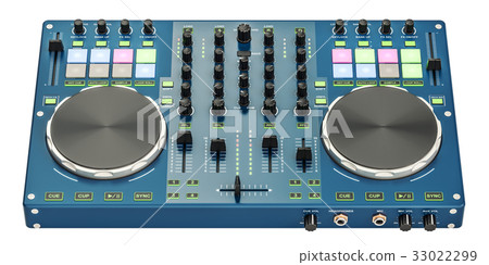 DJ Console, 3D rendering 33022299