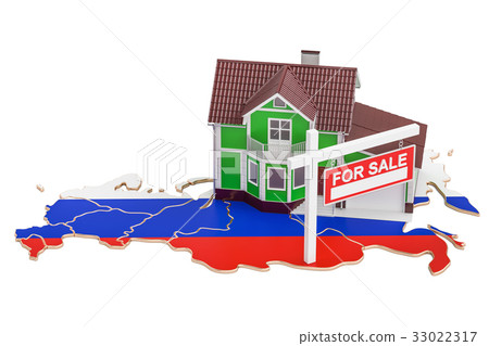 Property for sale and rent in Russia concept 33022317