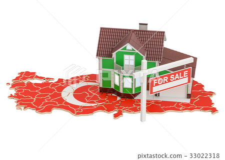 Property for sale and rent in Turkey concept 33022318