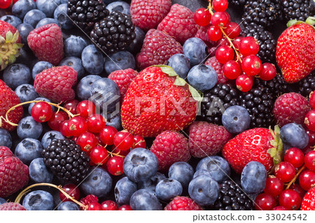 Photo of Berries background 33024542