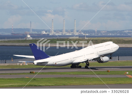 B747從羽田機場起飛 B747從羽田機場起飛 33026028