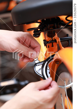 自行車（組裝工具維修調整維修拆裝檢查扳手扳手橙色橙色車身零件不露面） 33026079