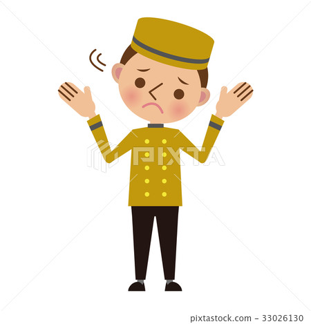 在酒店前面的服務員被冒充的困擾 33026130