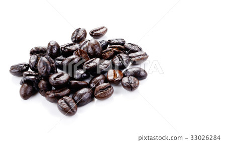 Coffee Beans isolated on a white background Coffee Beans isolated on a white background 33026284