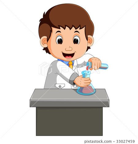 Scientist working in the lab Scientist working in the lab 33027459