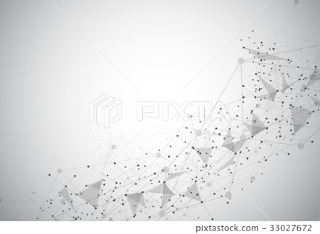 Abstract Polygonal Space Background 33027672