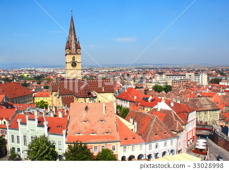 Lutheran cathedral tower, Bridge of Lies, Sibiu Lutheran cathedral tower, Bridge of Lies, Sibiu 33028998
